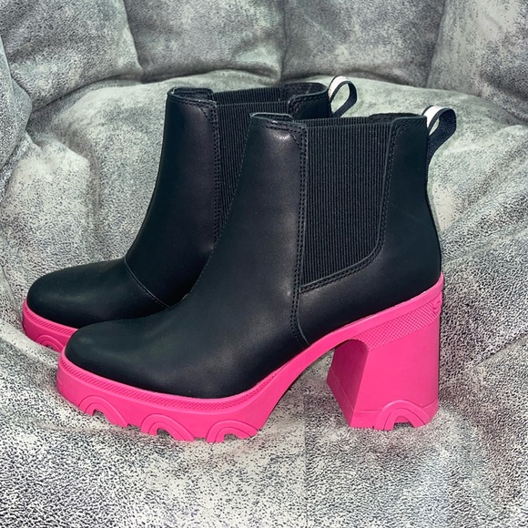 Sorel Brex Heel Chelsea Boots Womens 8.5 - Picture 4 of 6